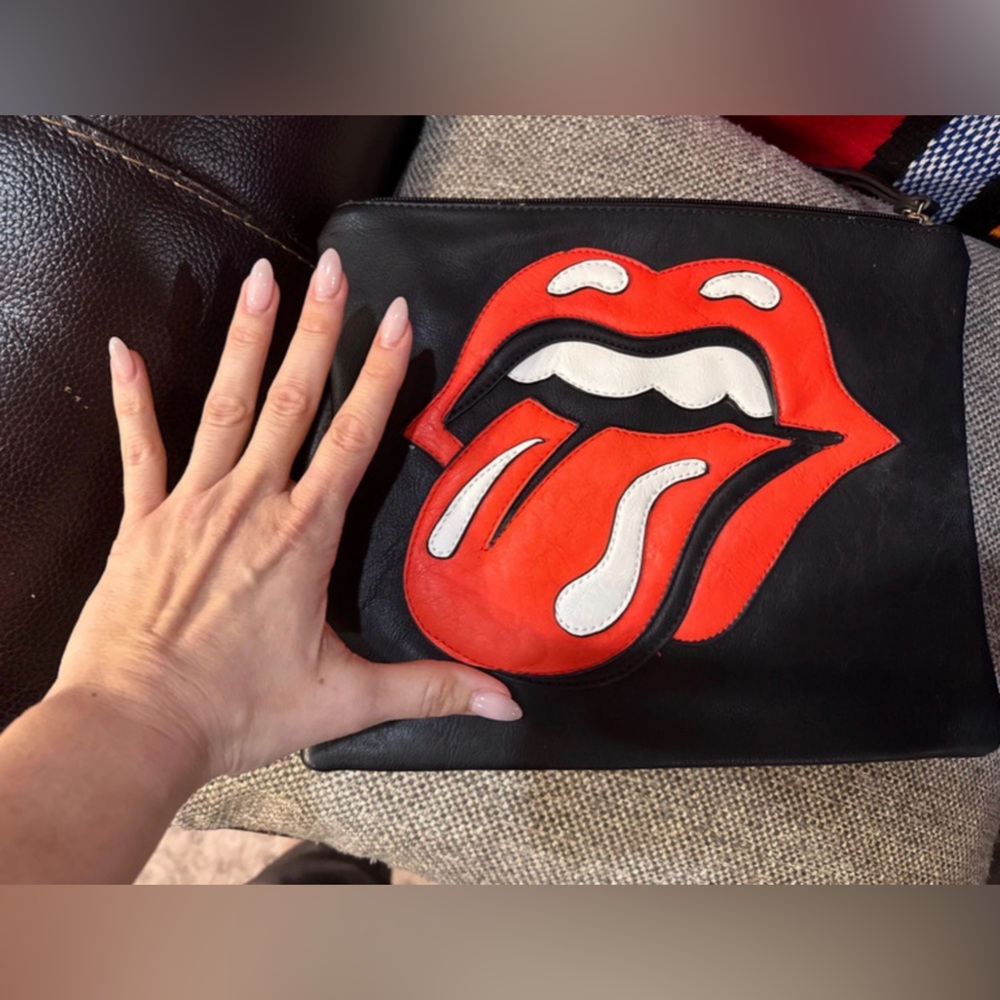 3am forever Black and Red Designer Clutch